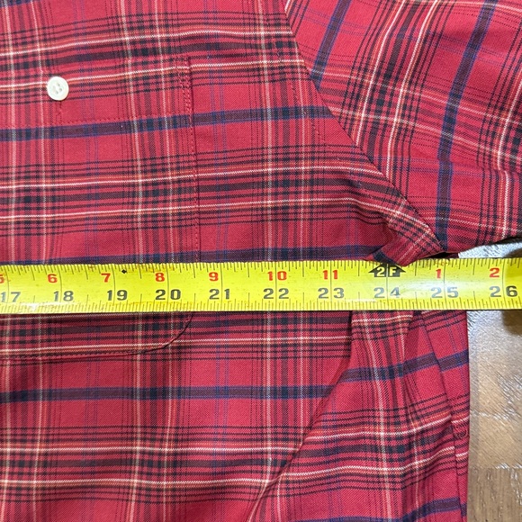Towncraft Red and Black Plaid Men's Shirt XL - Picture 7 of 11